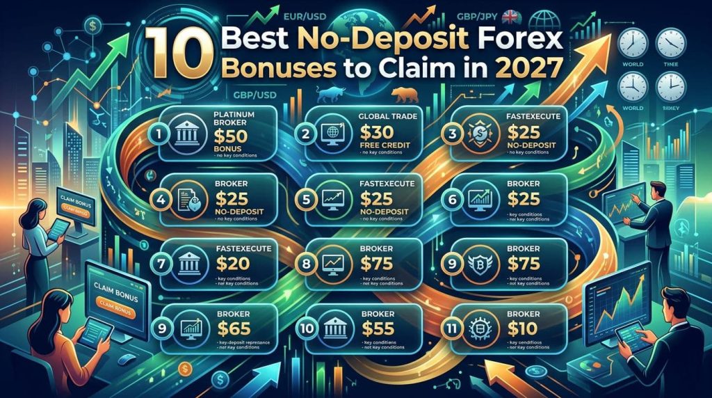 10 Best No-Deposit Forex Bonuses