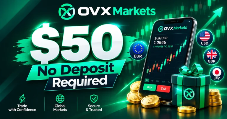 OVX Markets offers $50 Free Forex No-Deposit Bonus