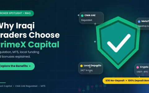 PrimeX Capital $30 No-Deposit Bonus and 100% Deposit Bonus